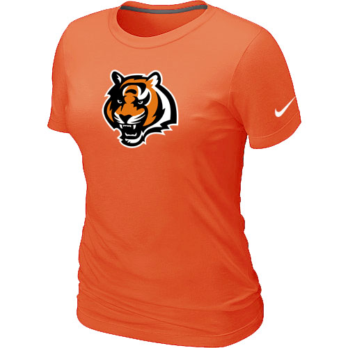 Nike Cincinnati Bengals Women's Team Logo NFL T-Shirt - Orange